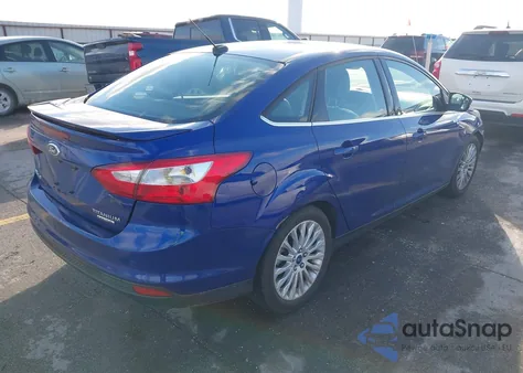 2012 Ford Focus Titanium z USA, uszkodzony, nr VIN 1FAHP3J29CL476496